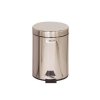 Kosz na śmieci Small Pedal Bins 5,6L silver